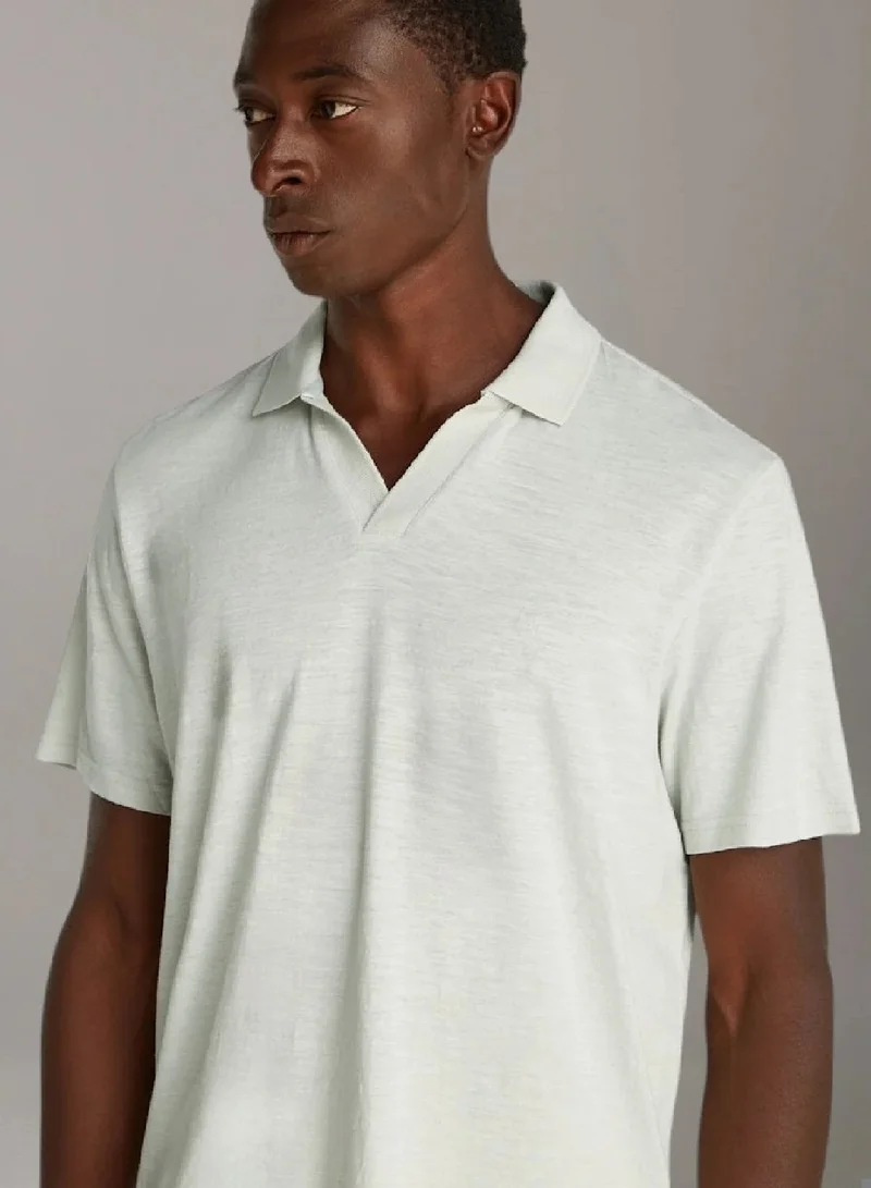CALVIN KLEIN Cuban Collar Polo Shirt